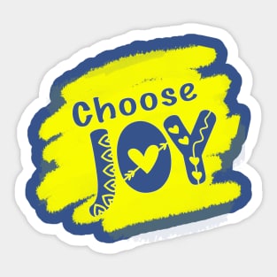 Choose JOY Sticker